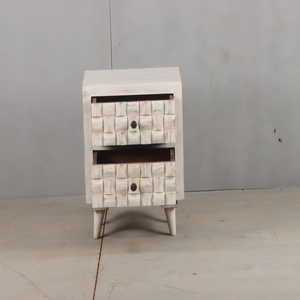 Custom Design Wooden Bedside Table with Functional Storage Space Bedroom Furniture for Hospitality and Residential Markets - Product Image 4