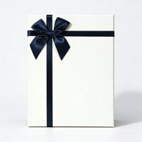 Carton gris spécial écologique et biodégradable, rigide, de forme oblongue, taille personnalisée, logo estampé à chaud, idéal pour les cadeaux artisanaux