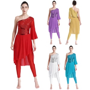 ชุดบอดี้สูทสำหรับเต้นสำหรับผู้หญิงชุดเต้นสำหรับเต้น - Product Image 1