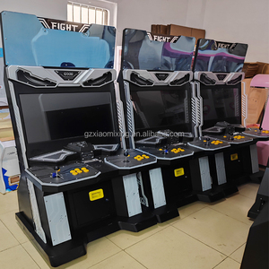 Nhà máy trực tiếp <span class=keywords><strong>2</strong></span> người chơi 110V/220V Arcade trò chơi video máy 32-inch đồng tiền hoạt động trẻ em giao diện điều khiển vui chơi giải trí kim loại <span class=keywords><strong>Pusher</strong></span> chiến đấu - Product Image 6