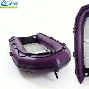 Hisea, Fabricación Directa en China, Bote Inflable para 4 Personas, 320 cm, <span class=keywords><strong>3</strong></span> <span class=keywords><strong>m</strong></span>, 11 Pies, con Válvulas de Alivio de Presión para Pesca - Product Image 1