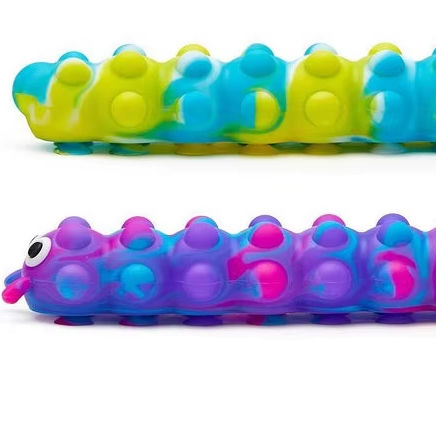 China 3D Silicone Squeeze Anti-Pressure Popper Sensory Toys Relax and Pressure Relief Squido Pop Fidget Toy for Kids and Adults