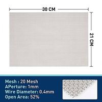 Pabrik 500 800 mikron baja tahan karat 904L SS304 kawat layar jaring untuk Filter