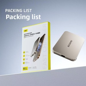 BEIMO 5000mAh magnétique Ultra-mince sans fil Power Bank Type-C Entrée et sortie 15W pour <span class=keywords><strong>MagSafe</strong></span> <span class=keywords><strong>Charge</strong></span> basse température 3C - Product Image 6
