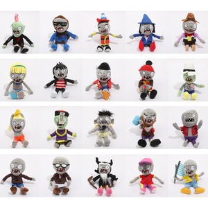 Qualité Hot-Set Spoof Nouveau cadeau Plantes préférées des enfants Vs. Série de jouets en peluche Zombies Petite poupée en peluche <span class=keywords><strong>Zombie</strong></span> Bas quantité minimale de commande - Product Image 2
