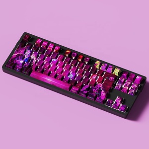 <span class=keywords><strong>Neon</strong></span> Abyss 129键侧印键帽采用PBT热升华工艺，适用于机械键盘 - Product Image 2