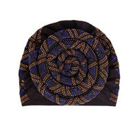 Chapeau bandeau de style ethnique Turbans musulmans élastiques Hot Drill Sweet Snare Women Turban Hat