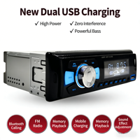 Pemutar MP3 mobil multifungsi, pemutar MP3 mobil, dasbor mobil, BT5.0, Radio FM, suara Lossless, sisipan kartu USB, Multifungsi