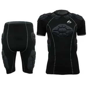 factory wholesale goalkeeper suit anti collision jersey shorts