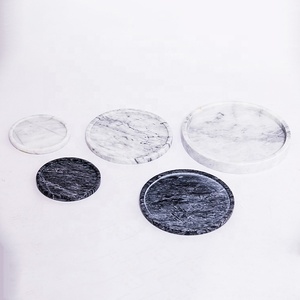 Bán Buôn Cổ Điển Đá Phục Vụ Tấm Vòng Catchall Lưu Trữ Khay Nhà Phòng Khách Trang Trí Nội Thất Bằng Đá Cẩm Thạch Trang Sức Hiển Thị Khay - Product Image 6