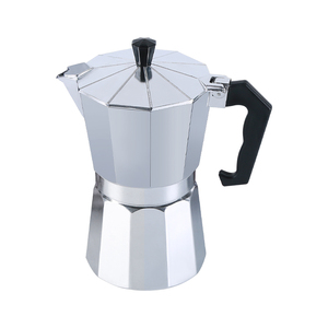 Ecocoffee Aluminium <span class=keywords><strong>Moka</strong></span> Pot Espresso Cafetière 3/6/9/12 Tasses pour Barista <span class=keywords><strong>Utilisation</strong></span> - Product Image 1