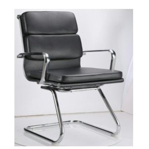 Chaise de bureau en cuir moderne et confortable 36019-1309D/B/A - Product Image 1