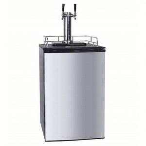 Grifo dispensador de cerveza de barril para Kegerator, refrigerador con compresor de 166L, control electrónico de temperatura, doble zona - Product Image 2