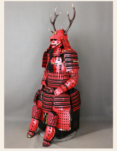Disfraz de Guerrero <span class=keywords><strong>Samurai</strong></span> con Armadura de Tamaño Real y Kabuto para Museo o Cosplay - Product Image 4