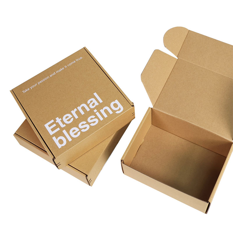 Custom Outer Carton Big Small Size Cardboard Paper Carton Flat Packed Boxes Corrugated Cardboard for Small Business