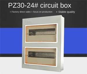 กล่องจำหน่ายไฟฟ้าในอาคาร PZ30 30ทางสายเคเบิลแรงดันต่ำใช้กลางแจ้งตัวตัดวัสดุโลหะเหล็กเอาต์พุต - Product Image 5