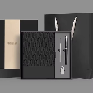 Personalized Corporate Gift <b>Set</b> Souvenir <b>Notebook</b> Diary Box with Pen Journal Logo Customizable for Promotion Events - Product Image 3