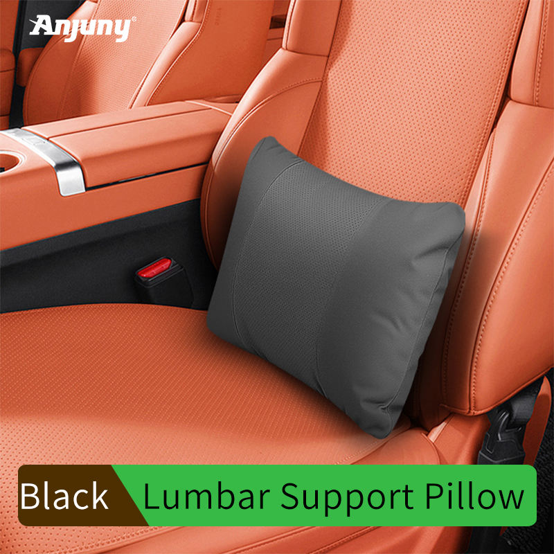 Negro-Cojín lumbar
