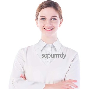Chemisier en coton avec logo personnalisé, faux col amovible, accessoire de col, textile de maison - Product Image 5