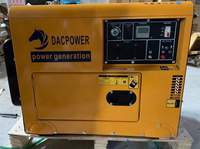 Dacpower — générateur électrique de 15kv, 100kw, 2,8 kw, 7,5 kw, refroidisseur à Air, centrale, gaz, Turbine, kit de Machine à générateur Diesel
