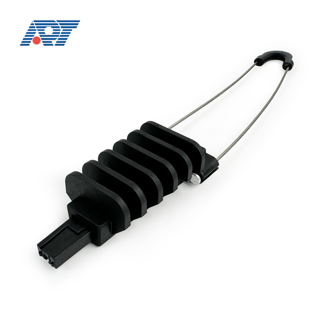 Outdoor Fiber Optic Wedge Tension Clamp for Drop Cable Aerial Installation Accessories ADSS Anchor Wire Clamp