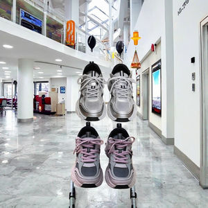 Zapatos Gruesos de Suela Gruesa con Punta Redonda, Cálidos, Antideslizantes, Ligeros, para Otoño, Uso Diario, Casual y Laboral - Product Image 3