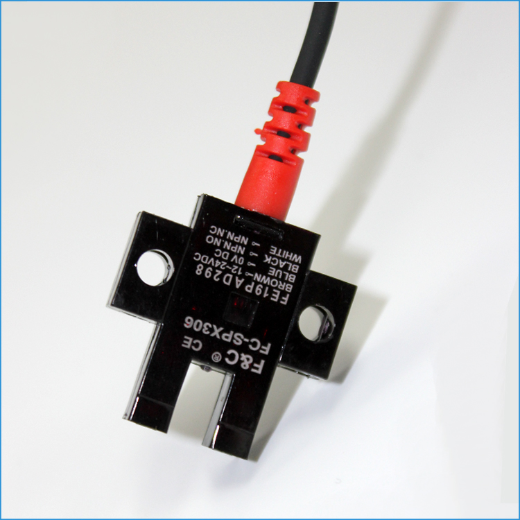 FC-SPX306 NPN/PNP 5V ~ 24V DC 원산지 위치 감지 5mm 포크 광학 센서