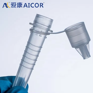 Tubo de Extracción de Antígenos Desechable de Plástico Aicor OEM ODM con Filtro y Gotero para Pruebas de ADN y ARN en Laboratorio - Product Image 4