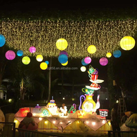 Conceptions chinoises extérieur étanche toutes formes joyeux noël festival des lanternes nouvel an chinois 2024 produits lumières du nouvel an