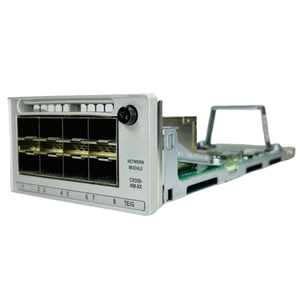 Conçu pour les commutateurs de la série <span class=keywords><strong>Catalyst</strong></span> <span class=keywords><strong>9300</strong></span>/<span class=keywords><strong>L</strong></span>/LM/X C9300-NM-8X les cartes de modules de la série <span class=keywords><strong>9300</strong></span> Module de mise en réseau C9300-NM-8X - Product Image 3