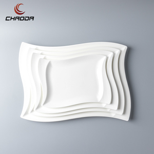 <span class=keywords><strong>Assiette</strong></span> carrée d'angle, conception de votre propre service d'assiettes, assiettes et plats en porcelaine personnalisés, vaisselle en porcelaine Chaoda de 7 à 11 pouces - Product Image 5
