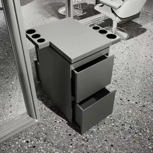 Chariot de Salon Multifonctionnel Haut de Gamme en Acier Inoxydable pour Barbier et Tatoueur, Vente Directe Usine - Product Image 1