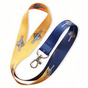 Custom Manufacturer-Printed Polyester Neck ID Holder Card Lanyard Offset & Silk Screen Printing for Teachers - Product Image 1