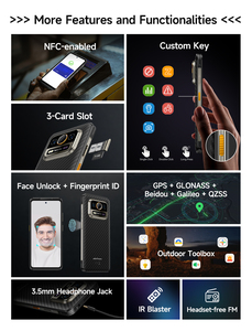 Smartphone Ulefone Armor 25T 256 Go, charge rapide sans fil, téléphone portable étanche, imagerie thermique, vision nocturne, téléphone robuste - Product Image 5