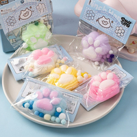 Jouet anti-stress en peluche patte de chat Dopamine, super doux, en caoutchouc, gadget de décompression à l'aspect esthétique soigné