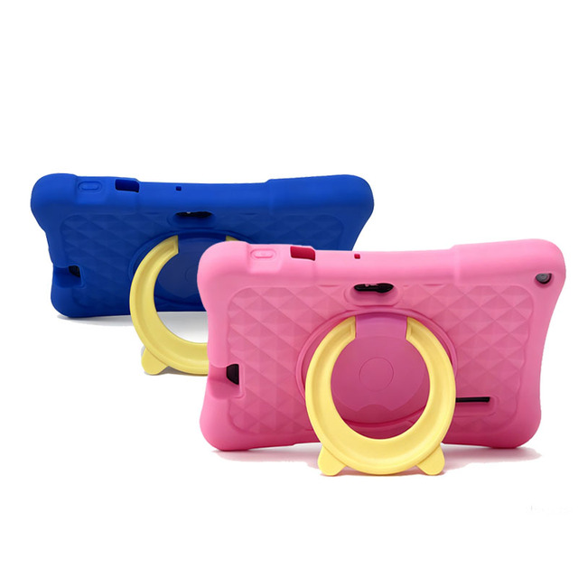 Wholesale Price Kids Educational Smart Tablet 7 Inch Large HD Screen 32GB Storage Wrist Strap Protective Case Hot Sale