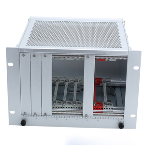 Hermosa apariencia Módulo de comunicación de tren de alta velocidad montado en rack Perfil de aluminio 4U 40HP Chasis - Product Image 1