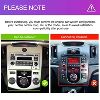Car Gps Android 13 pour 2010-2013 Kia Cerato Forte Android 13 Radio Bt 1 + 32GB Car Stereo