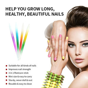 Juego de lima de uñas de vidrio, delineador multifuncional, amortiguador, eliminador de callos, Lima de pies, pulidor de cutículas, manicura y pedicura - Product Image 6