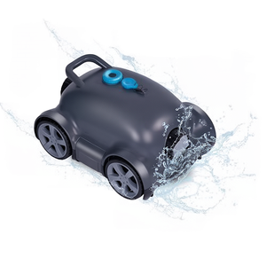 GLGW GESD04 Robot Pulitore <span class=keywords><strong>Piscina</strong></span> Wireless Automatico per Piscine Interrate/Fuori Terra, 150 Minuti di Autonomia, Impermeabile IPX8, ABS/PVC - Product Image 1