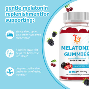 Private Label Natural Supplements Melatonin Gummies with Sodium Melatonin Food Grade Promotes Restful Sleep Herbal Supplements - Product Image 6