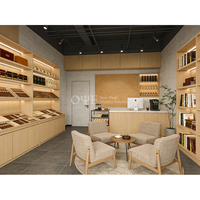 Nouveau design, grand humidor pour cigares, armoire de présentation pour boutique de cigares avec doublure en cèdre espagnol réglable