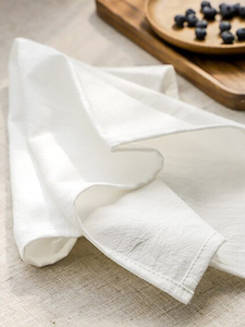 Serviettes en <span class=keywords><strong>coton</strong></span> <span class=keywords><strong>40x40</strong></span> CM Douces et durables Brodé pour un usage quotidien - Product Image 3