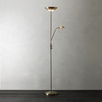Moderne double tête bras flexible col d'oie designer géant serge mouille chambre coin décoratif moderne métal arc lampadaire