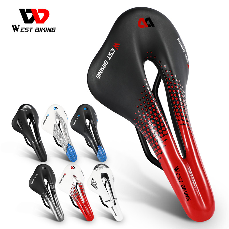 Велосипедное седло WEST BIKING, удобное водонепроницаемое мягкое дышащее седло для горного велосипеда