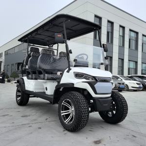Voiture de golf électrique tout-terrain 6 places 7,<span class=keywords><strong>5</strong></span> kW avec panneaux solaires et batterie au lithium 48/60/72V, génération d'énergie par panneaux solaires - Product Image 6