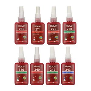 Pegamento de bloqueo de banda de rodadura al por mayor, adhesivo anaeróbico 290 243 50ml, bloqueador de roscas extraíble azul <span class=keywords><strong>para</strong></span> <span class=keywords><strong>tornillos</strong></span> de metal, tuercas, pernos - Product Image 1