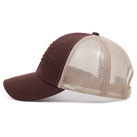 Gorra Trucker de Algodón Personalizada, Gorra de Béisbol Ajustable con Malla y Cierre a Presión, Venta al Por Mayor Directa de Fábrica OEM, Gorras con Logotipo Personalizado