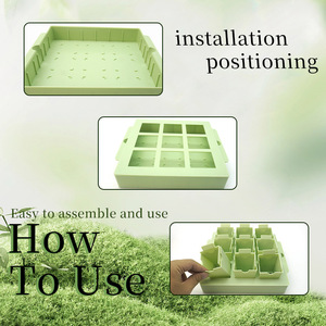 Bandeja de Plástico Reutilizable para Germinación de Semillas, Kit de Inicio de Plantas para Cultivo de Semillas en Jardín - Product Image 5