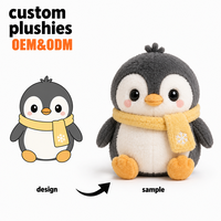 Peluche personnalisée en forme d'animal, jouet en peluche doux, poupée en peluche de dessin animé avec matériau en coton PP sûr pour les enfants, cadeau et décoration de chambre